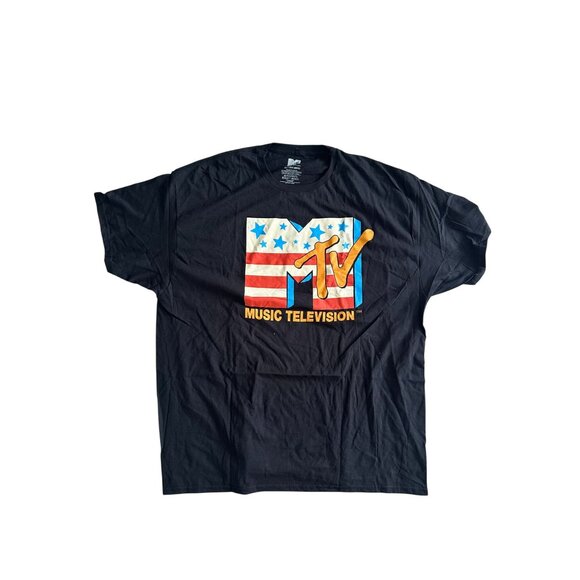 MTV MUSIC TELEVISION Men's Graphic T Shirt Size 2X NEW NWOT - Picture 2 of 4